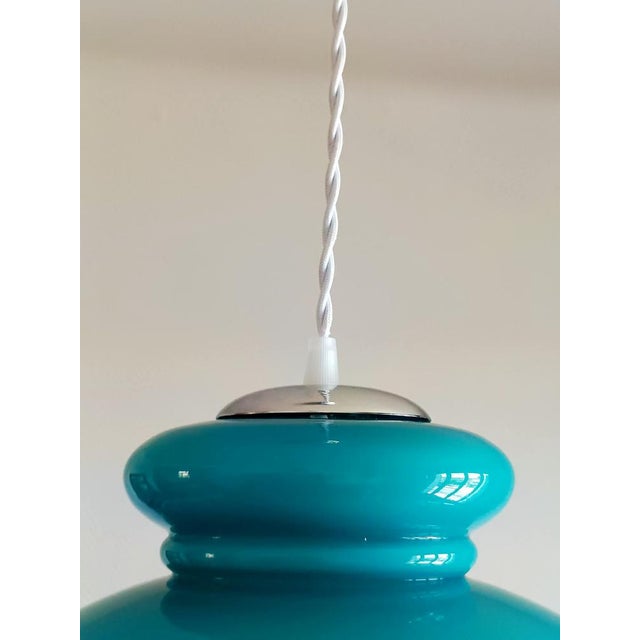 Vintage Space Age UFO Pendant Light, 1970s For Sale - Image 6 of 9