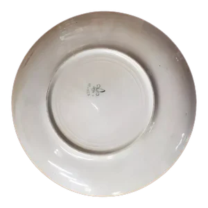 Antique 1909 Sevres China Company Porcelain Calendar Plate