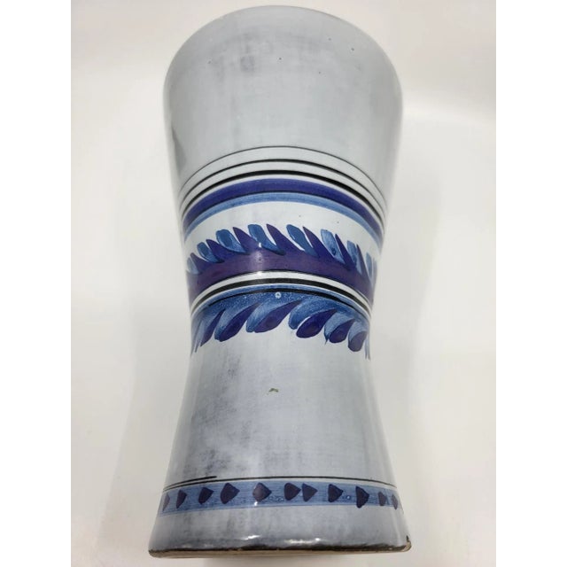 Ceramic Vintage Cornet Vase in Ceramic by Roger Capron, 1950 For Sale - Image 7 of 10