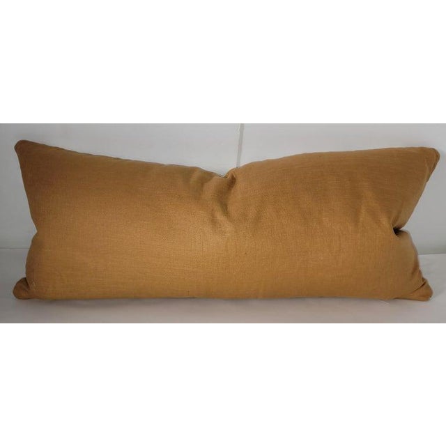 1920s Large Wool Pillow Bolster For Sale In Los Angeles - Image 6 of 6