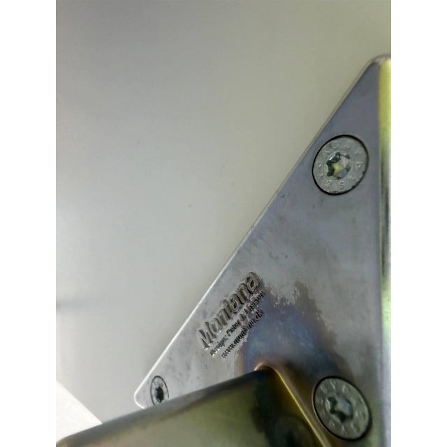 Modern media console by Montana Furniture, designed by Peter J. Lassen. Crafted in Denmark, this piece showcases Montana’s...