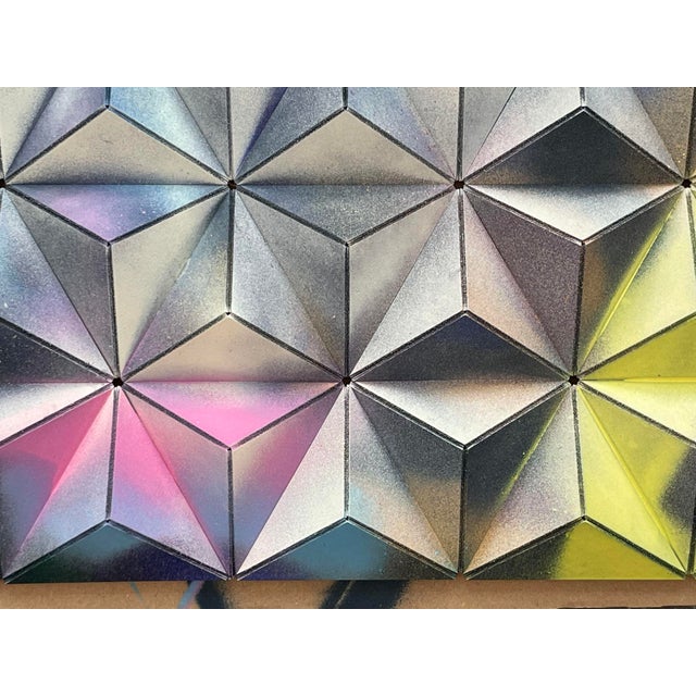 Sebastian Welzel, Cis-9 Topographie, Cardboard, Limited Edition of 1 For Sale - Image 6 of 9