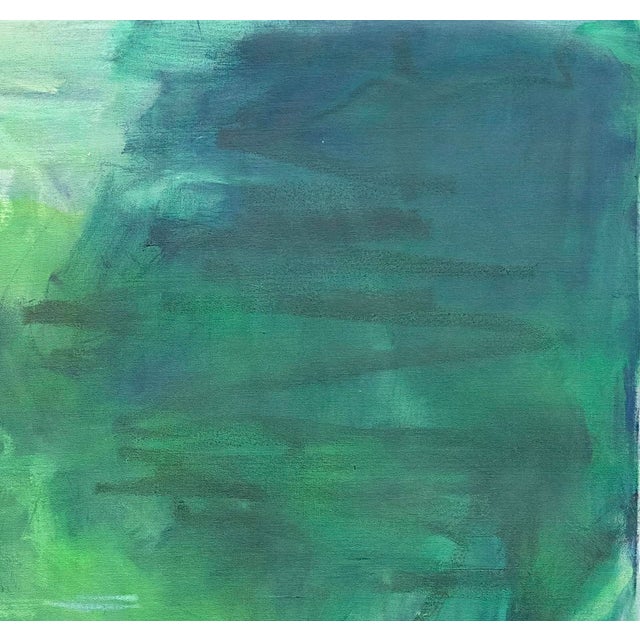 Trixie Pitts "Alaska" by Trixie Pitts Large Abstract Oil Painting For Sale - Image 4 of 12