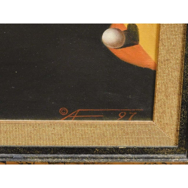 Fazly (Fazoil Ataullakhanov) "Surreal Agony in Lassical Exstacy" Original Oil For Sale - Image 9 of 11