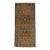 Turkish Mini Rug Oriental Hand Knotted Vintage Rug 1'7" x 3'6" #21032 For Sale