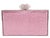 Judith Leiber 2020s Judith Leiber Rose Quartz Crystal Minaudiere Evening Clutch Shoulder Bag For Sale - Image 4 of 10