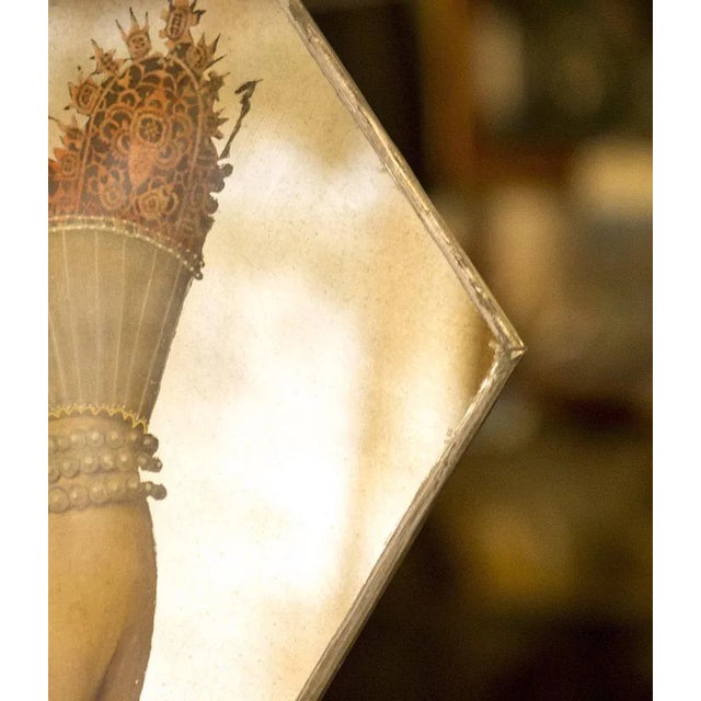 Unique art mirror made in Rome as they were a thousand years ago. Hands in Fashion. 150 hands through the centuries. A...