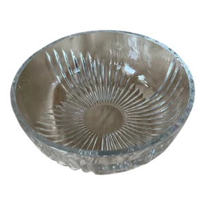 Vintage Centerpiece Bowl in Staccato Pattern by Mikasa