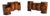 Vintage Sideboards from Architetti Artigiani Anonimi, 1930s, Set of 2 For Sale
