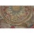 1920s Gray Classic Medallion Antique American Hooked Cotton Rug Square Carpet For Sale - Image 10 of 11