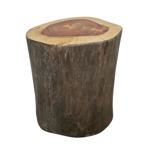 2020s Blackened Stump Side Table For Sale - Image 5 of 5