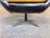 Metal Mid-Century Swivel Lounge Chair, 1960s For Sale - Image 7 of 9