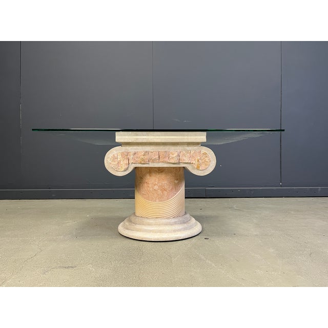 Tesselated Column Coffee Table by Maitland Smith, 1970s For Sale - Image 6 of 11