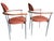 1980s Attributed to Post Modern Italian Pair of "Stiletto" Chairs For Sale - Image 4 of 11