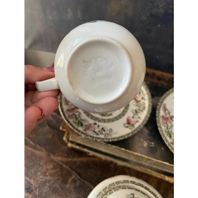 Indian Mid 19th Century Johnson Brothers England Indian Tree Tea Set - 5pcs For Sale - Image 3 of 10