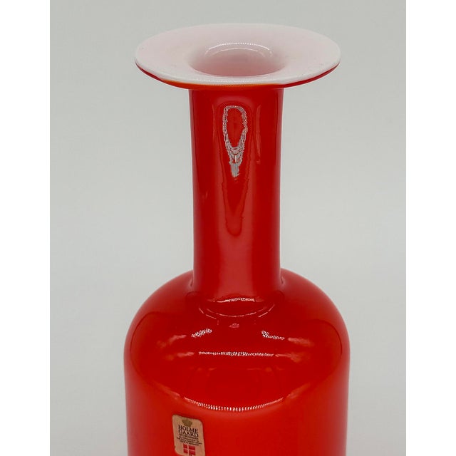 Otto Brauer Kastrup-Holmegaard Gulvvase Vases, Set of 4, Danish Modern 1962 For Sale In Miami - Image 6 of 15