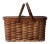 Antique Hawkeye Basket Insulated Picnic Basket For Sale