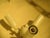 Mid-Century Modern Bespoke Plaster Chandelier With Brass Chain For Sale - Image 3 of 4