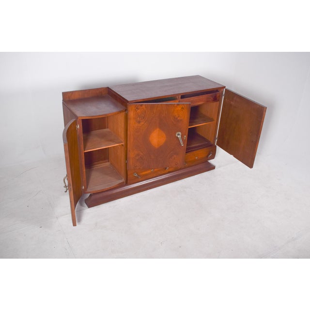 Vintage Portuguese Art Deco Sideboard, 1920 For Sale - Image 6 of 12