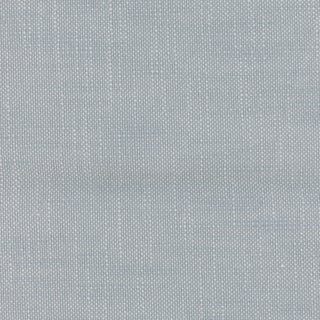 Bunny Williams Home Olive Tape Stool in Sky Performance Linen - Sample For Sale