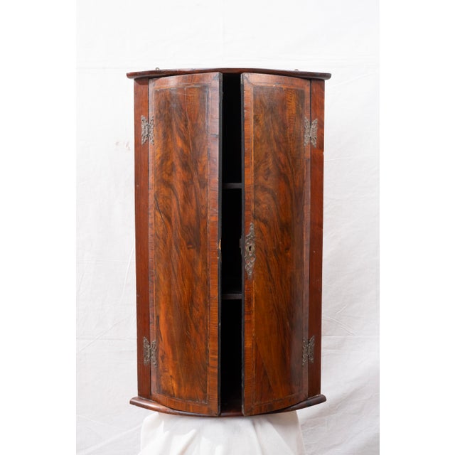 Late 19th Century Antique Hanging Corner Cabinet For Sale - Image 5 of 14