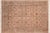 Beige Boho Chic 1990's Floral Tabriz Pak-Persian Beige/Green Wool Rug - 8'1'' X 10'2'' For Sale - Image 8 of 9