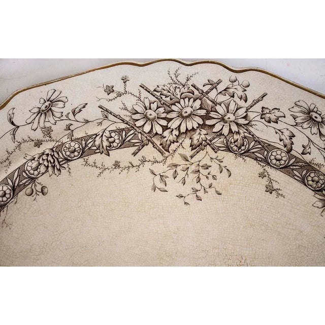 Staffordshire Vintage Staffordshire Farmhouse Serving Pieces - Set of 4 For Sale - Image 4 of 11