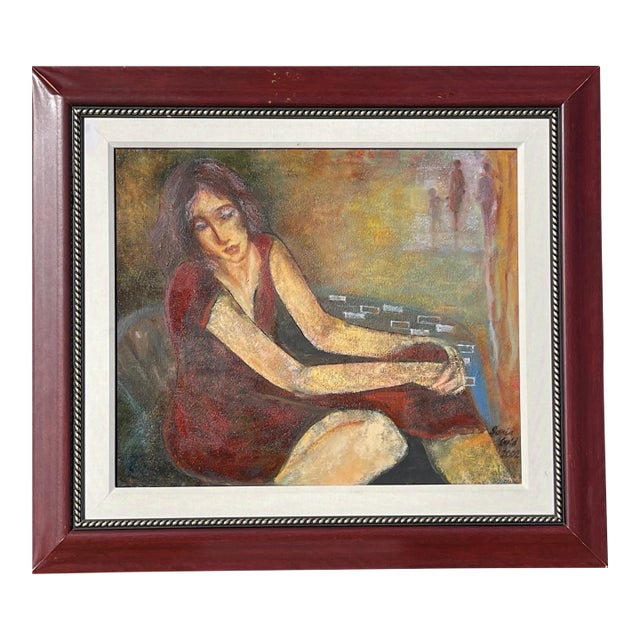 "Sweet Memories" Original Oil Painting Sonia Gold For Sale