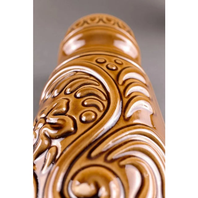 Vintage Ceramic Vases from VEB BKK, 1970s, Set of 2 For Sale - Image 6 of 12