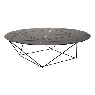 Steel Joco Coffee Table in Black Anthracite from Walter Knoll For Sale