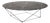 Steel Joco Coffee Table in Black Anthracite from Walter Knoll For Sale
