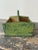 Antique Green Polychrome Pine Knife Box, Mid-Late 19th Century For Sale - Image 9 of 15