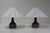 Brutalist Danish Modern Ceramic Table Lamps by Jette Hellerøe for Axella, 1960s, Set of 2 For Sale - Image 3 of 18
