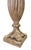Neoclassical Late 20th Century Neoclassical Style Table Lamp in Silver Gilt With Pleated Silk Shade by John Richard For Sale - Image 3 of 5