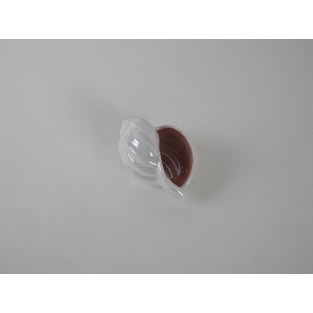 Ceramic Italian Porcelain Seashell, 1970s For Sale - Image 7 of 10