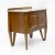1950s Mid-Century Modern Italian Walnut and Marble Nightstands, 1950s, Set of 2 For Sale - Image 5 of 11