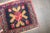 Art Deco Floral Mini Afshar Rug, 11'' X 11'' For Sale - Image 3 of 3