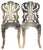 Elegant old-money charm emanates from these Victorian style garden chairs. Restore or keep original? That was our in-house...