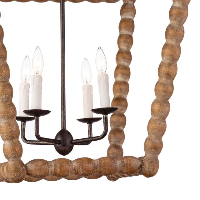 Regina Andrew Perennial Lantern in Natural For Sale - Image 4 of 8