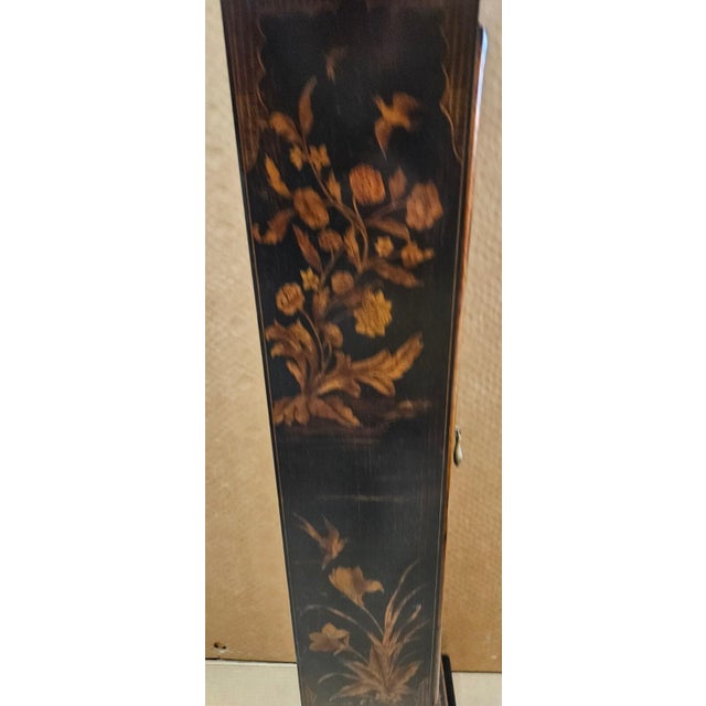 Ethan Allen Ethan Allen Chinoiserie Grandmother Clock Asian inspired Chinese Chippendale B For Sale - Image 4 of 18