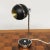Vintage Black and Silver Eyeball Table Lamp, 1960s For Sale - Image 5 of 10