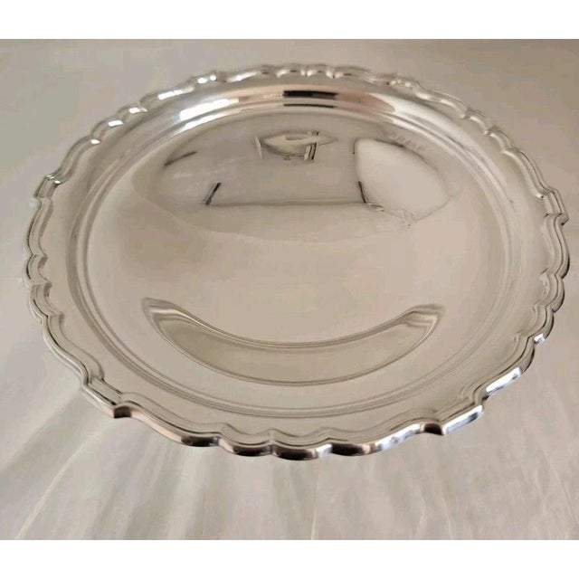 Brown Sterling Silver Pedestal Tazza Bon Bon Dish by William Aitken, Birmingham, 1904 For Sale - Image 8 of 18