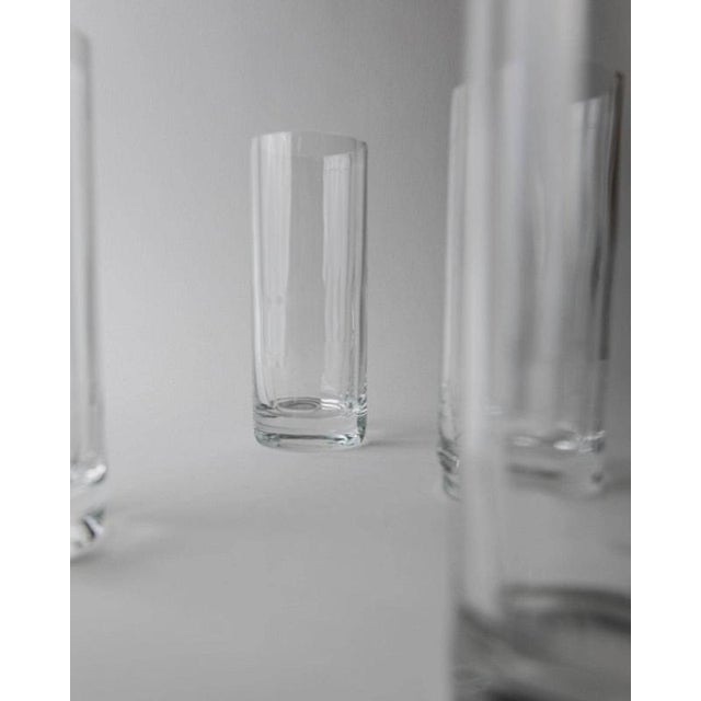 Glass Vintage talian Murano Water Glasses, 1980s, Set of 4 For Sale - Image 7 of 12
