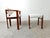 Wood Set of Vintage Armchair and Ottoman, 1960s For Sale - Image 7 of 11
