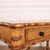 Brown English Faux Bamboo Desk, 1920s For Sale - Image 8 of 12