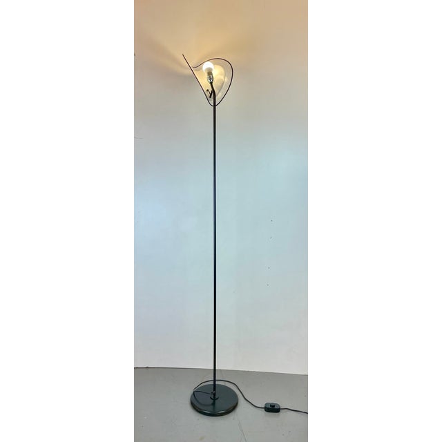 Murano Floor Lamp by Mazzega, Italy, 1980s For Sale - Image 6 of 15