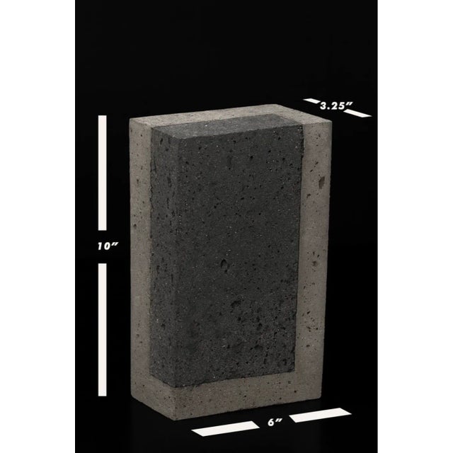 Bauhaus Concrete Sculpture by David Maiefski For Sale - Image 3 of 3