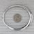Modern Roberto Coin 0.33ctw Diamond Capri Bangle Bracelet 18k White Gold 6 For Sale - Image 3 of 8