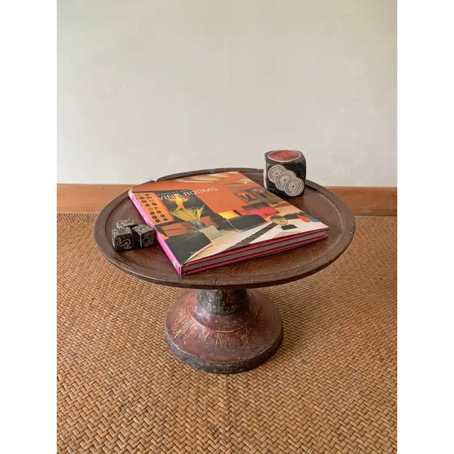 Contemporary 19th Century Balinese Offering Tray / Bowl 'Dulang' For Sale - Image 3 of 6