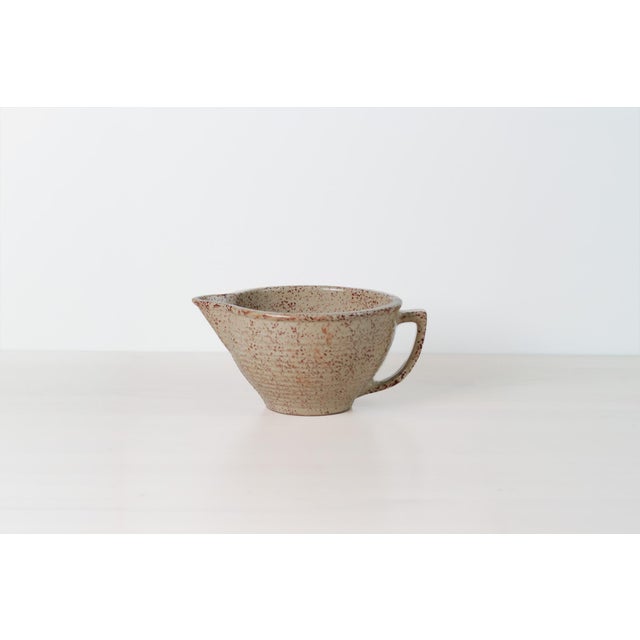 Ceramic 1920s Monmouth Western Stoneware Batter Bowl Pitcher For Sale - Image 7 of 13